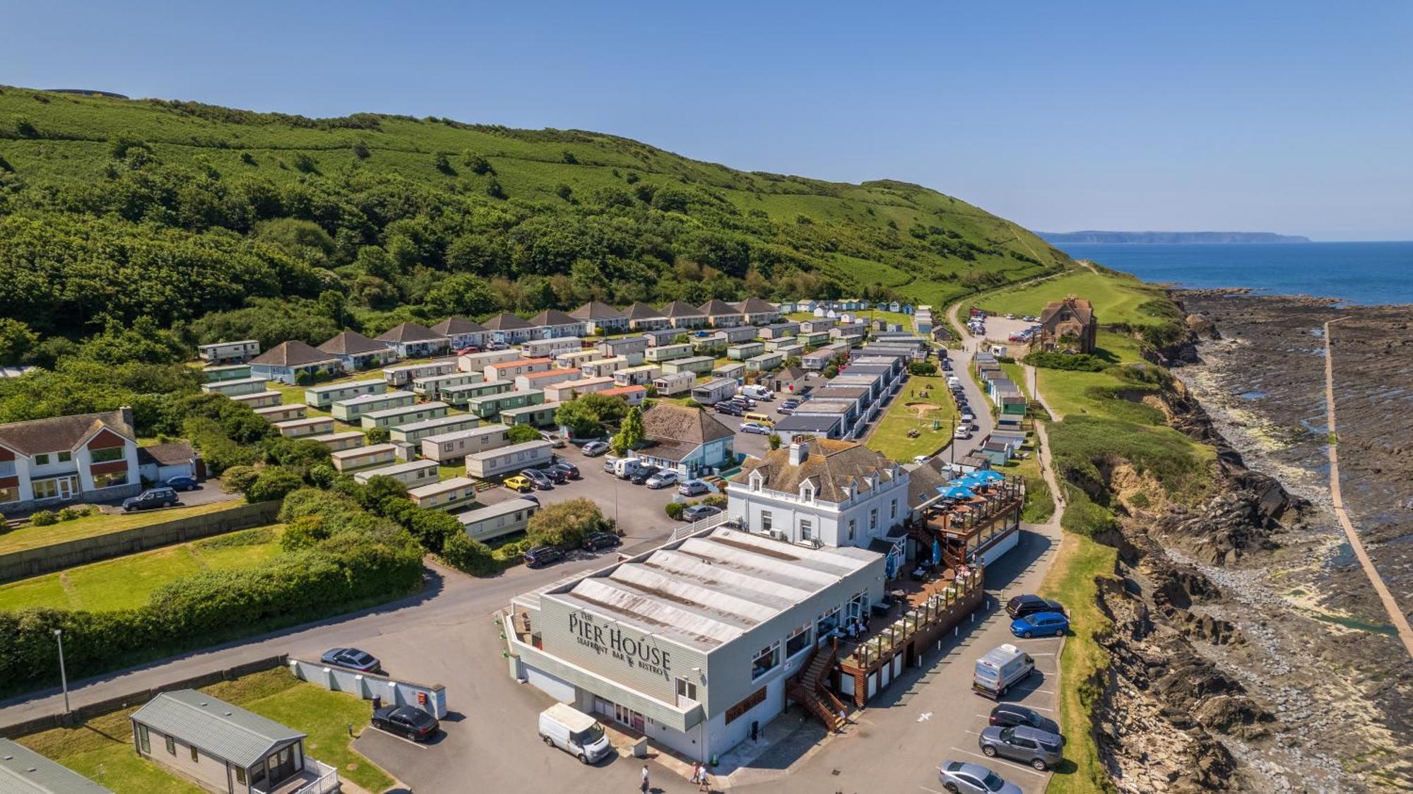 Deluxe Lundy View Villa With Sea Views Westward Ho!  Exteriör bild