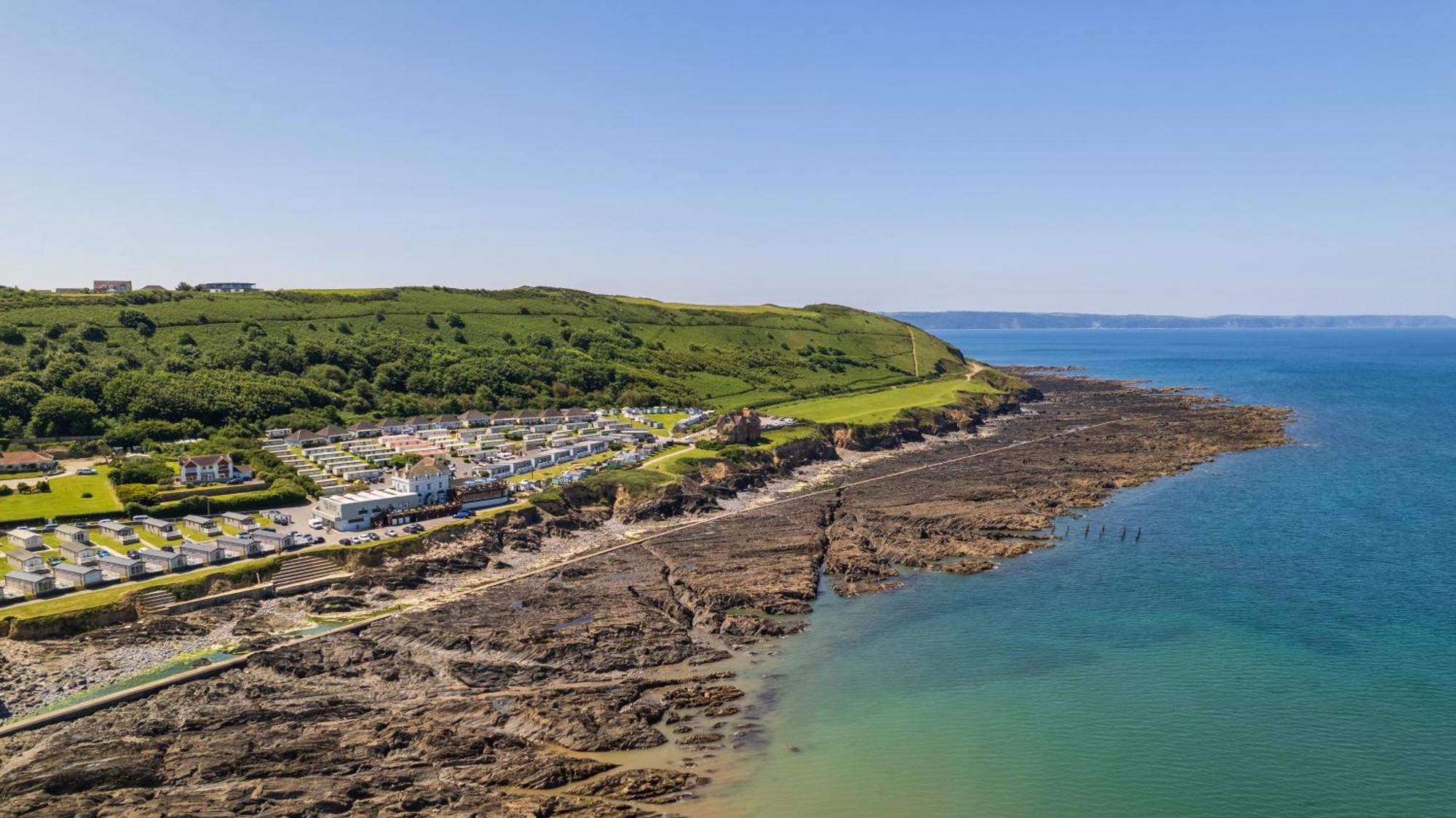 Deluxe Lundy View Villa With Sea Views Westward Ho!  Exteriör bild